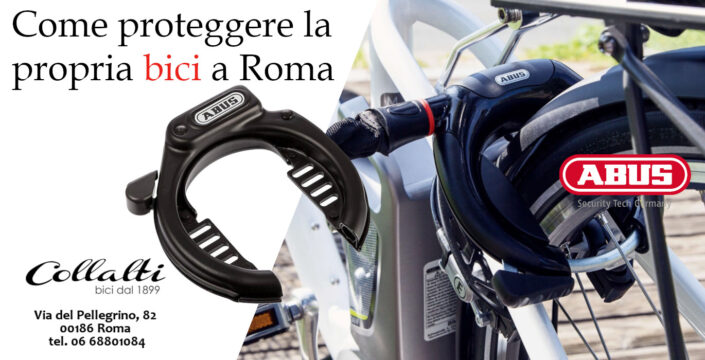 Proteggi la tua bici a Roma